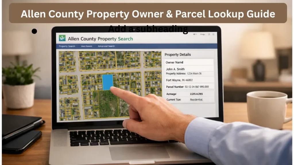 How to Find Owner & Parcel Details Online in Allen County